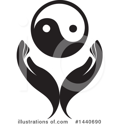 Yin Yang Clipart #1440690 by ColorMagic