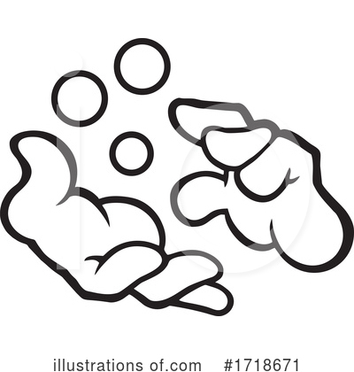 Washing Hands Clipart #1718671 by Johnny Sajem