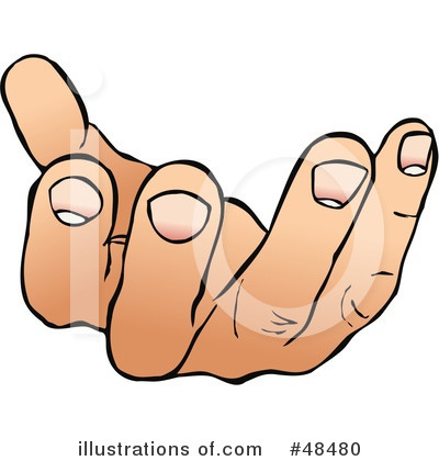 Royalty-Free (RF) Hands Clipart Illustration by Prawny - Stock Sample #48480