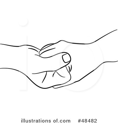 Royalty-Free (RF) Hands Clipart Illustration by Prawny - Stock Sample #48482