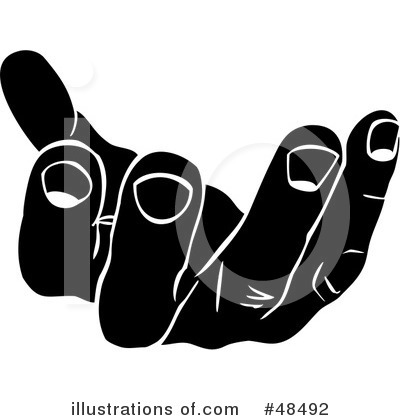 Royalty-Free (RF) Hands Clipart Illustration by Prawny - Stock Sample #48492