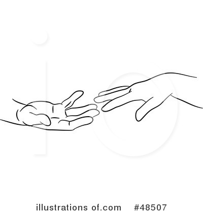 Royalty-Free (RF) Hands Clipart Illustration by Prawny - Stock Sample #48507