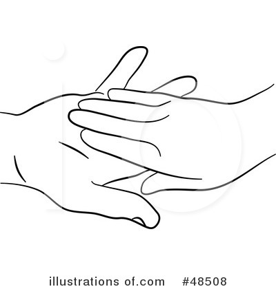 Royalty-Free (RF) Hands Clipart Illustration by Prawny - Stock Sample #48508