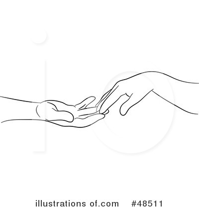 Royalty-Free (RF) Hands Clipart Illustration by Prawny - Stock Sample #48511