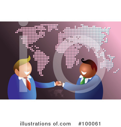 Royalty-Free (RF) Handshake Clipart Illustration by Prawny - Stock Sample #100061