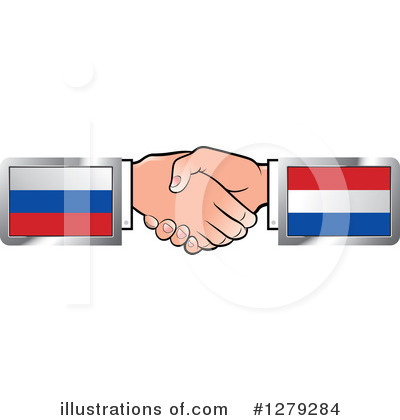 Royalty-Free (RF) Handshake Clipart Illustration by Lal Perera - Stock Sample #1279284