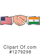 Handshake Clipart #1279298 by Lal Perera
