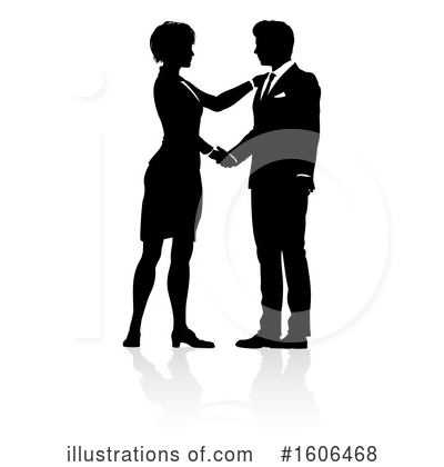 Royalty-Free (RF) Handshake Clipart Illustration by AtStockIllustration - Stock Sample #1606468