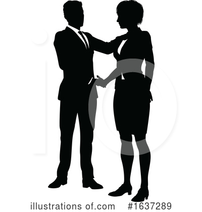Royalty-Free (RF) Handshake Clipart Illustration by AtStockIllustration - Stock Sample #1637289