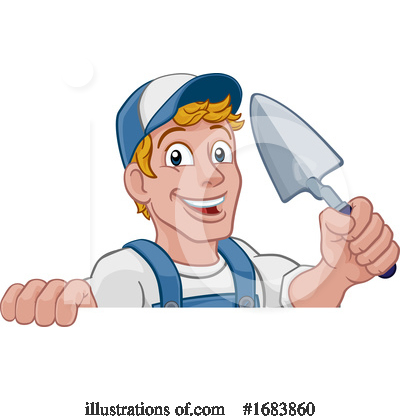 Royalty-Free (RF) Handyman Clipart Illustration by AtStockIllustration - Stock Sample #1683860
