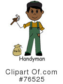 Handyman Clipart #76525 by Pams Clipart