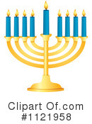 Hanukkah Clipart #1121958 by Amanda Kate