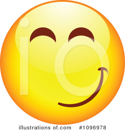 Royalty-Free (RF) Happy Face Clipart Illustration by beboy - Stock Sample #1096978