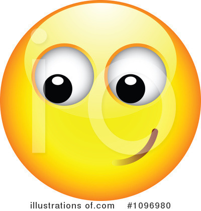 Royalty-Free (RF) Happy Face Clipart Illustration by beboy - Stock Sample #1096980