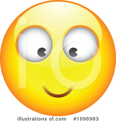 Royalty-Free (RF) Happy Face Clipart Illustration by beboy - Stock Sample #1096983