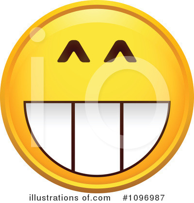 Royalty-Free (RF) Happy Face Clipart Illustration by beboy - Stock Sample #1096987