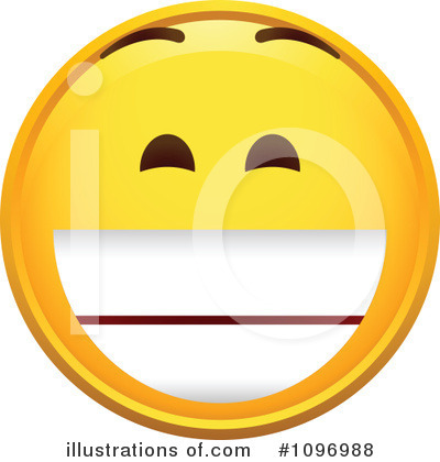 Royalty-Free (RF) Happy Face Clipart Illustration by beboy - Stock Sample #1096988