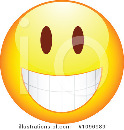 Royalty-Free (RF) Happy Face Clipart Illustration by beboy - Stock Sample #1096989