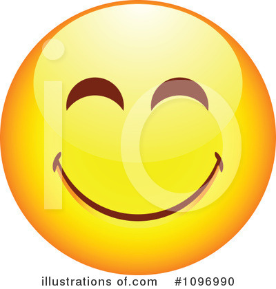 Royalty-Free (RF) Happy Face Clipart Illustration by beboy - Stock Sample #1096990