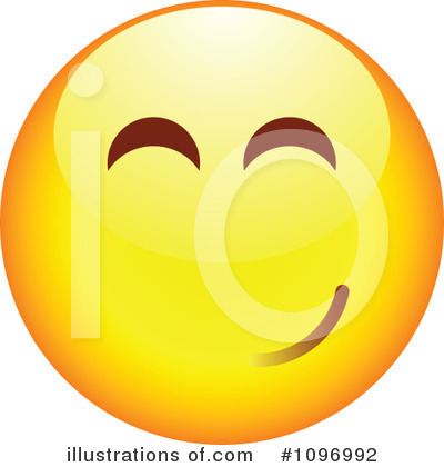 Royalty-Free (RF) Happy Face Clipart Illustration by beboy - Stock Sample #1096992