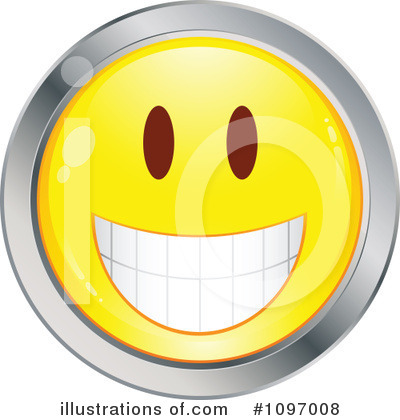 Royalty-Free (RF) Happy Face Clipart Illustration by beboy - Stock Sample #1097008