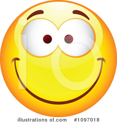 Royalty-Free (RF) Happy Face Clipart Illustration by beboy - Stock Sample #1097018