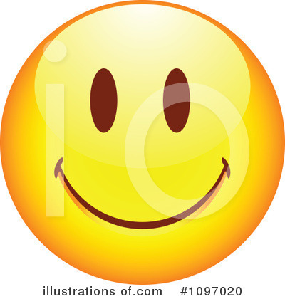 Royalty-Free (RF) Happy Face Clipart Illustration by beboy - Stock Sample #1097020