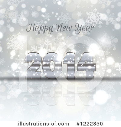 Royalty-Free (RF) Happy New Year Clipart Illustration by KJ Pargeter - Stock Sample #1222850