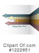 Happy New Year Clipart #1222851 by KJ Pargeter