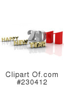 Happy New Year Clipart #230412 by MacX