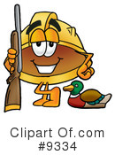 Hard Hat Clipart #9334 by Mascot Junction