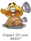 Hard Hat Clipart #9347 by Mascot Junction