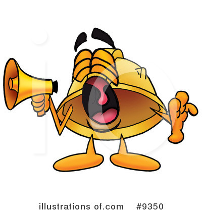 Royalty-Free (RF) Hard Hat Clipart Illustration by Mascot Junction - Stock Sample #9350