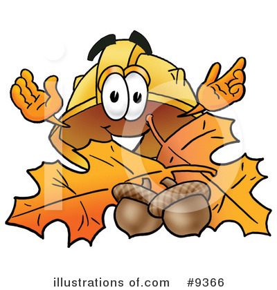 Royalty-Free (RF) Hard Hat Clipart Illustration by Mascot Junction - Stock Sample #9366