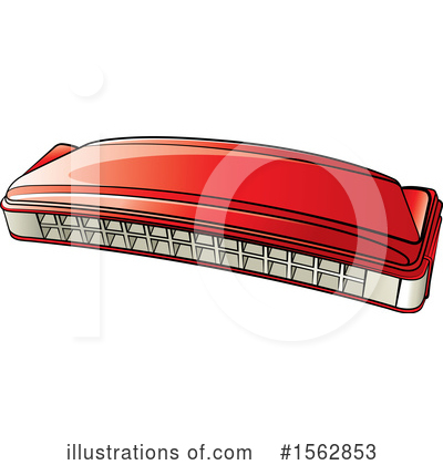 Royalty-Free (RF) Harmonica Clipart Illustration by Lal Perera - Stock Sample #1562853