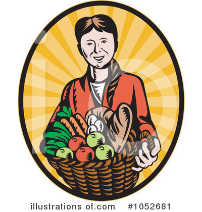 Royalty-Free (RF) Harvest Clipart Illustration by patrimonio - Stock Sample #1052681