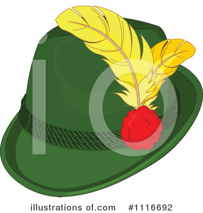 Royalty-Free (RF) Hat Clipart Illustration by Pushkin - Stock Sample #1116692