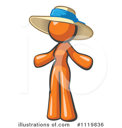 Sun Hat Clipart #1119836 by Leo Blanchette