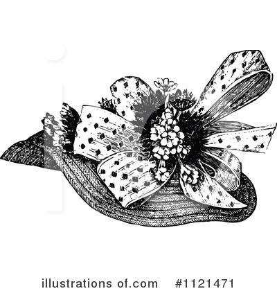Ladies Hat Clipart #1121471 by Prawny Vintage