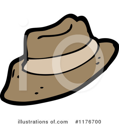 Royalty-Free (RF) Hat Clipart Illustration by lineartestpilot - Stock Sample #1176700
