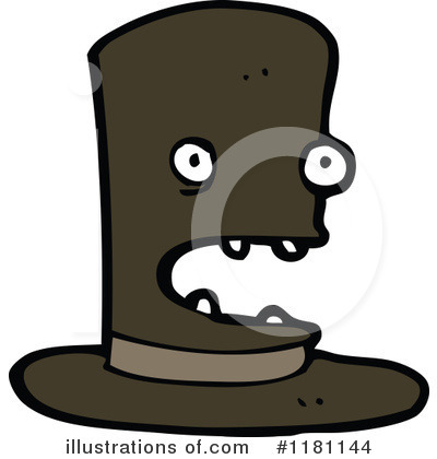 Royalty-Free (RF) Hat Clipart Illustration by lineartestpilot - Stock Sample #1181144