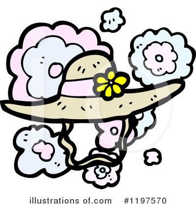 Royalty-Free (RF) Hat Clipart Illustration by lineartestpilot - Stock Sample #1197570
