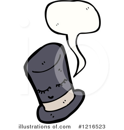 Royalty-Free (RF) Hat Clipart Illustration by lineartestpilot - Stock Sample #1216523