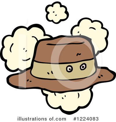 Royalty-Free (RF) Hat Clipart Illustration by lineartestpilot - Stock Sample #1224083