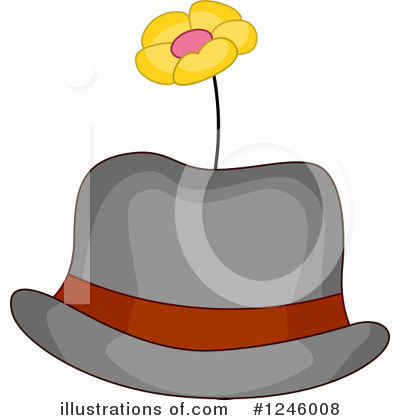 Royalty-Free (RF) Hat Clipart Illustration by BNP Design Studio - Stock Sample #1246008