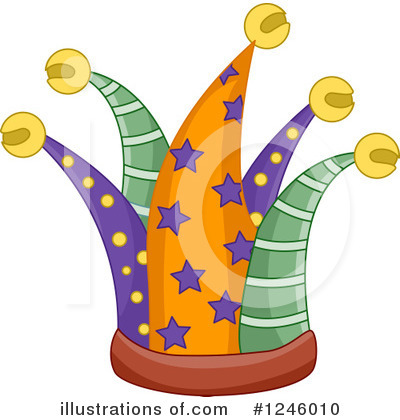 Royalty-Free (RF) Hat Clipart Illustration by BNP Design Studio - Stock Sample #1246010