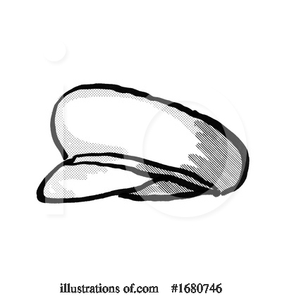 Royalty-Free (RF) Hat Clipart Illustration by patrimonio - Stock Sample #1680746