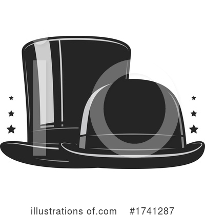 Royalty-Free (RF) Hat Clipart Illustration by Vector Tradition SM - Stock Sample #1741287