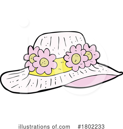 Royalty-Free (RF) Hat Clipart Illustration by lineartestpilot - Stock Sample #1802233