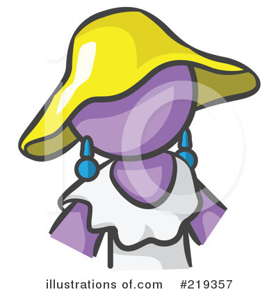 Royalty-Free (RF) Hat Clipart Illustration by Leo Blanchette - Stock Sample #219357